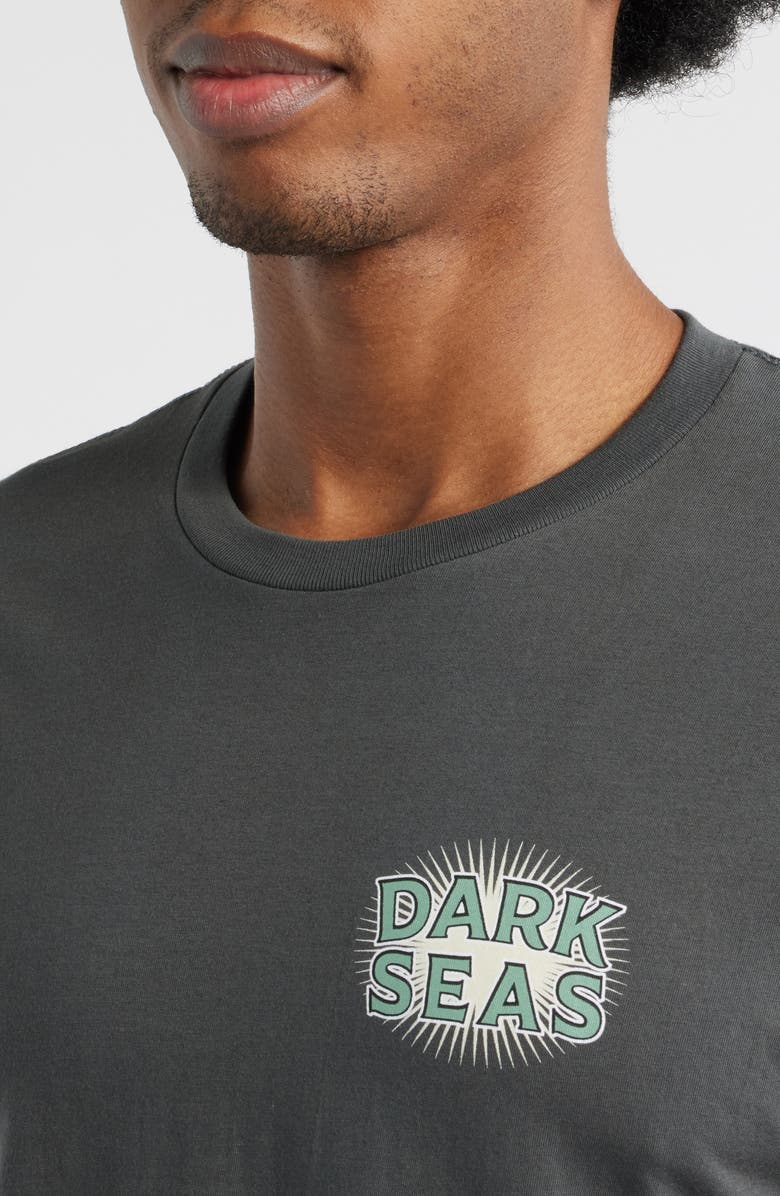 DARK SEAS Anchorage Cotton Graphic T-Shirt, Alternate, color, Charcoal