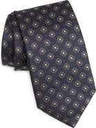 Canali Medallion Silk Tie