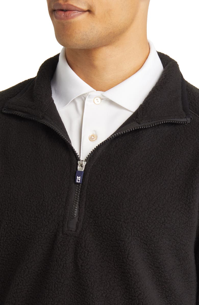 Cutter & Buck Cascade Fleece Pullover, Alternate, color, Black