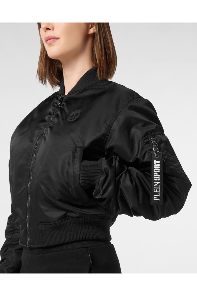 Bomber Icon Women, Alternate, color, black