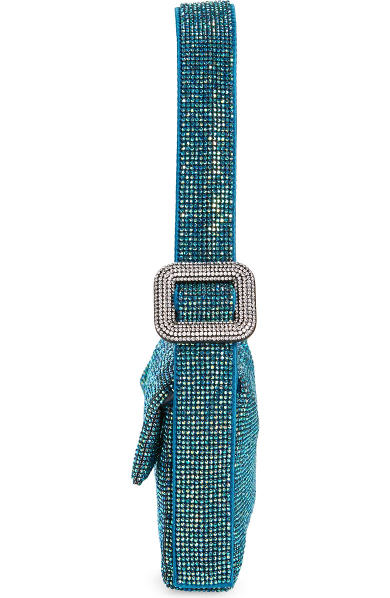 Benedetta Bruzziches Vitty La Mignon Crystal Mesh Shoulder Bag, Alternate, color,