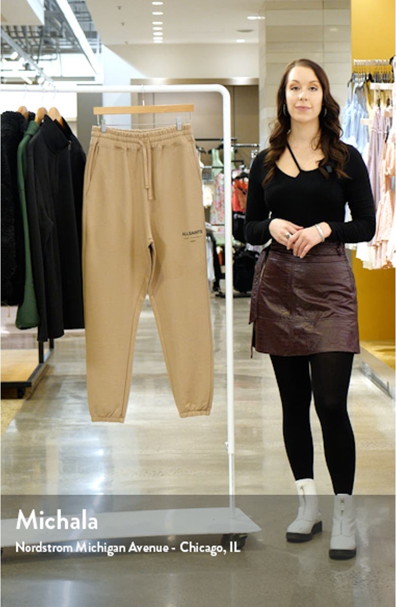 Underground Logo Graphic Joggers, sales video thumbnail