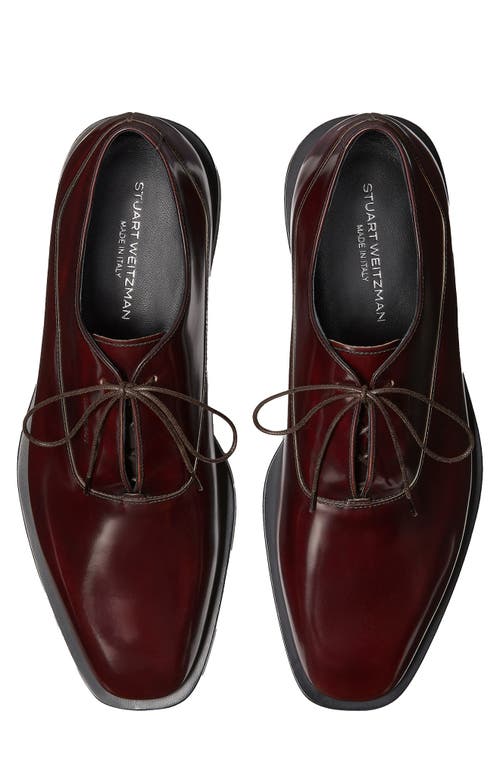 Stuart Weitzman Royce Oxford In Burgundy