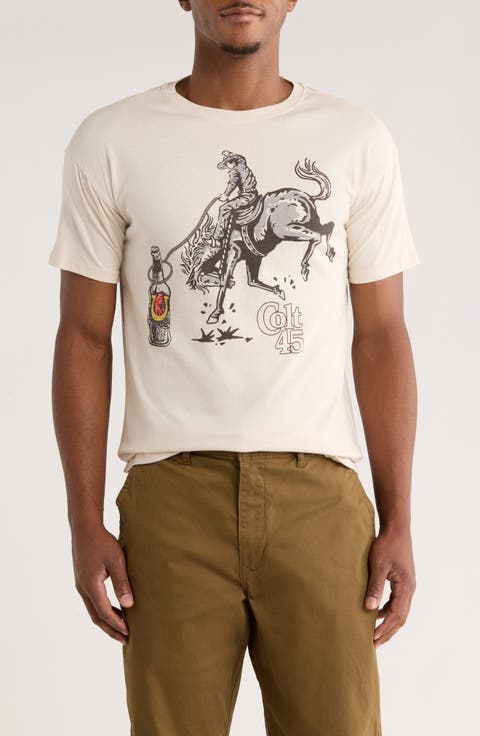 Colt 45 Cowboy Graphic T-Shirt