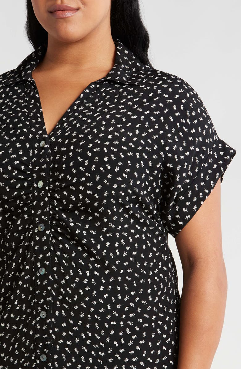 Madewell Floral Shirtdress, Alternate, color,