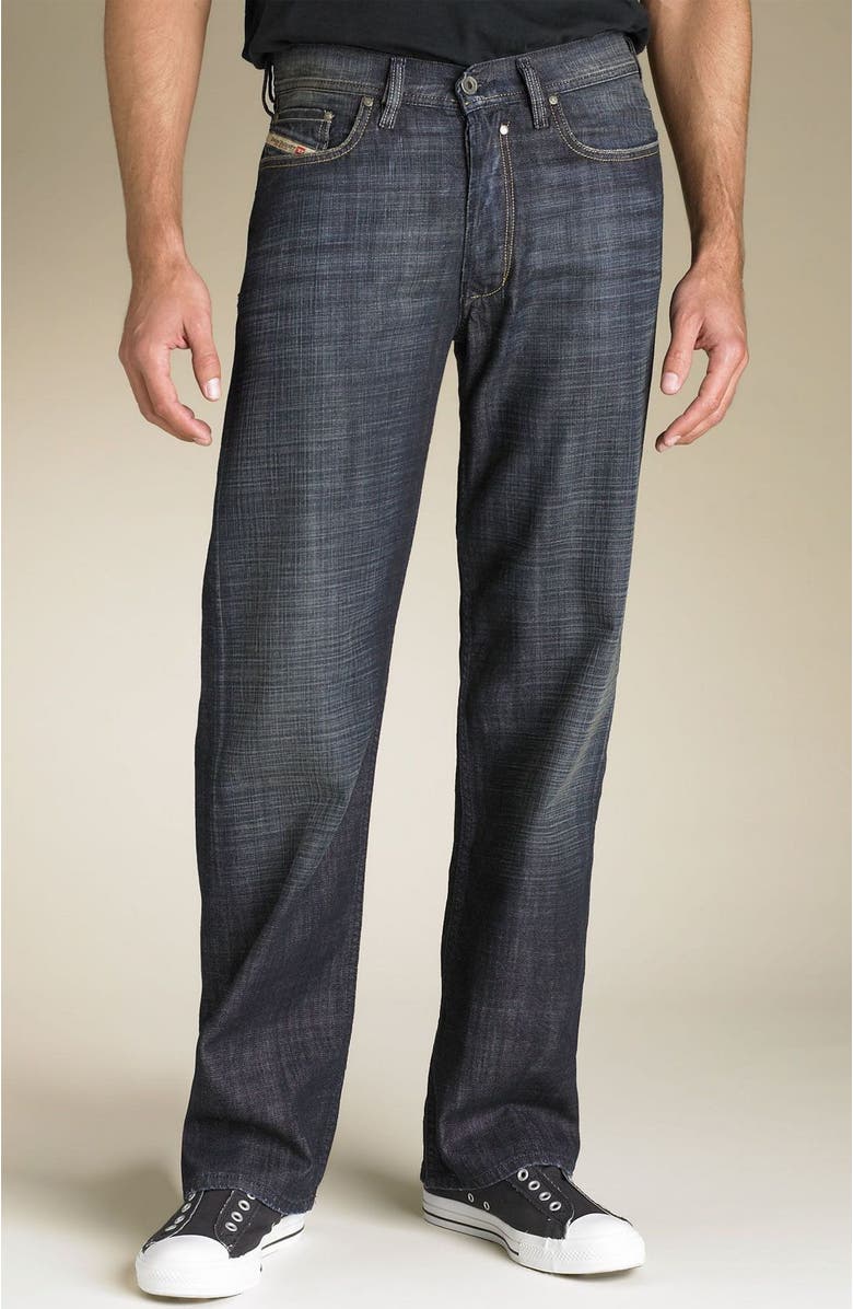 DIESEL<sup>®</sup> 'Quratt' Relaxed Straight Leg Jeans, Alternate, color,