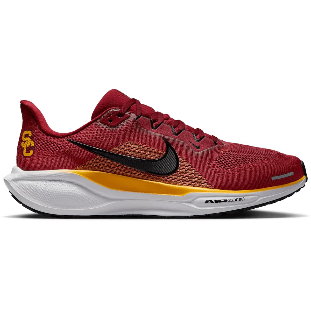 Nike Unisex Nike Cardinal USC Trojans Zoom Pegasus 41 Running Shoes, Main, color, Cardinal