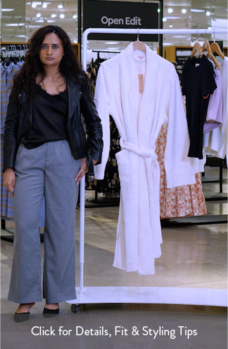 Plush Long Robe, sales video thumbnail