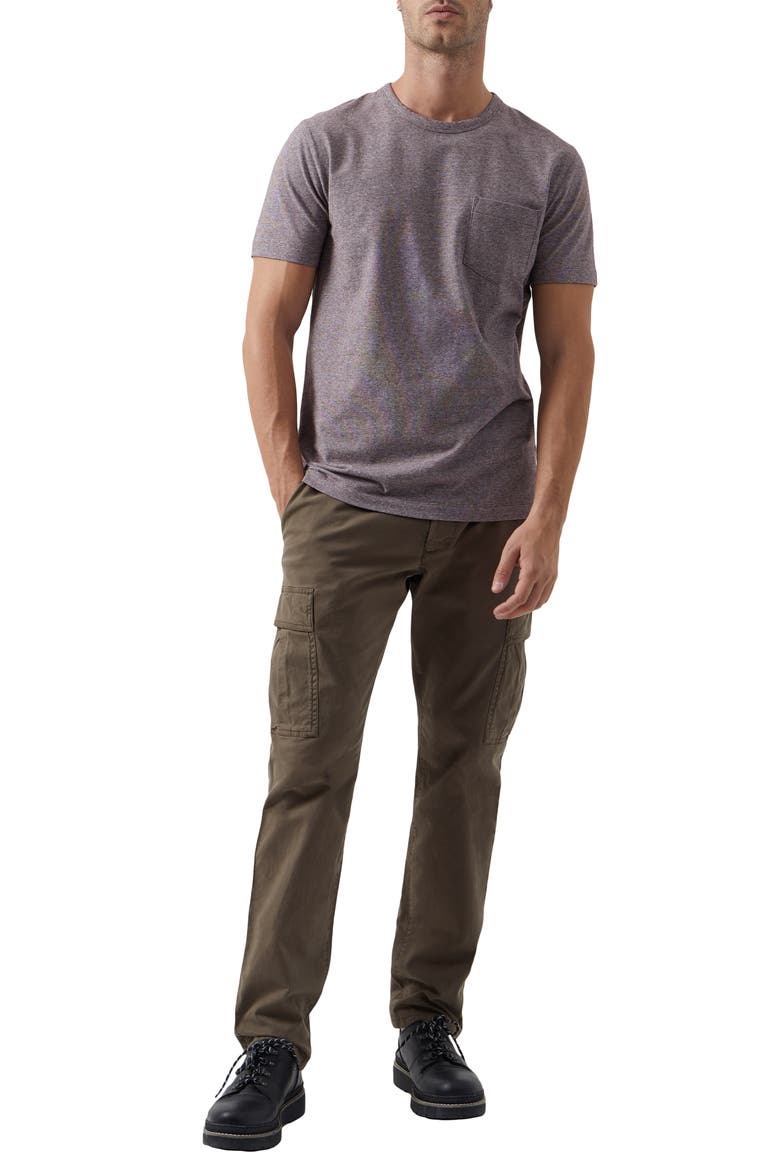 Pocket T-Shirt, Alternate, color, BORDEAUX