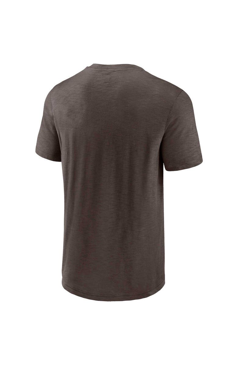 FANATICS Men's Fanatics Branded Brown Cleveland Browns Ultra T-Shirt, Alternate, color, Brown