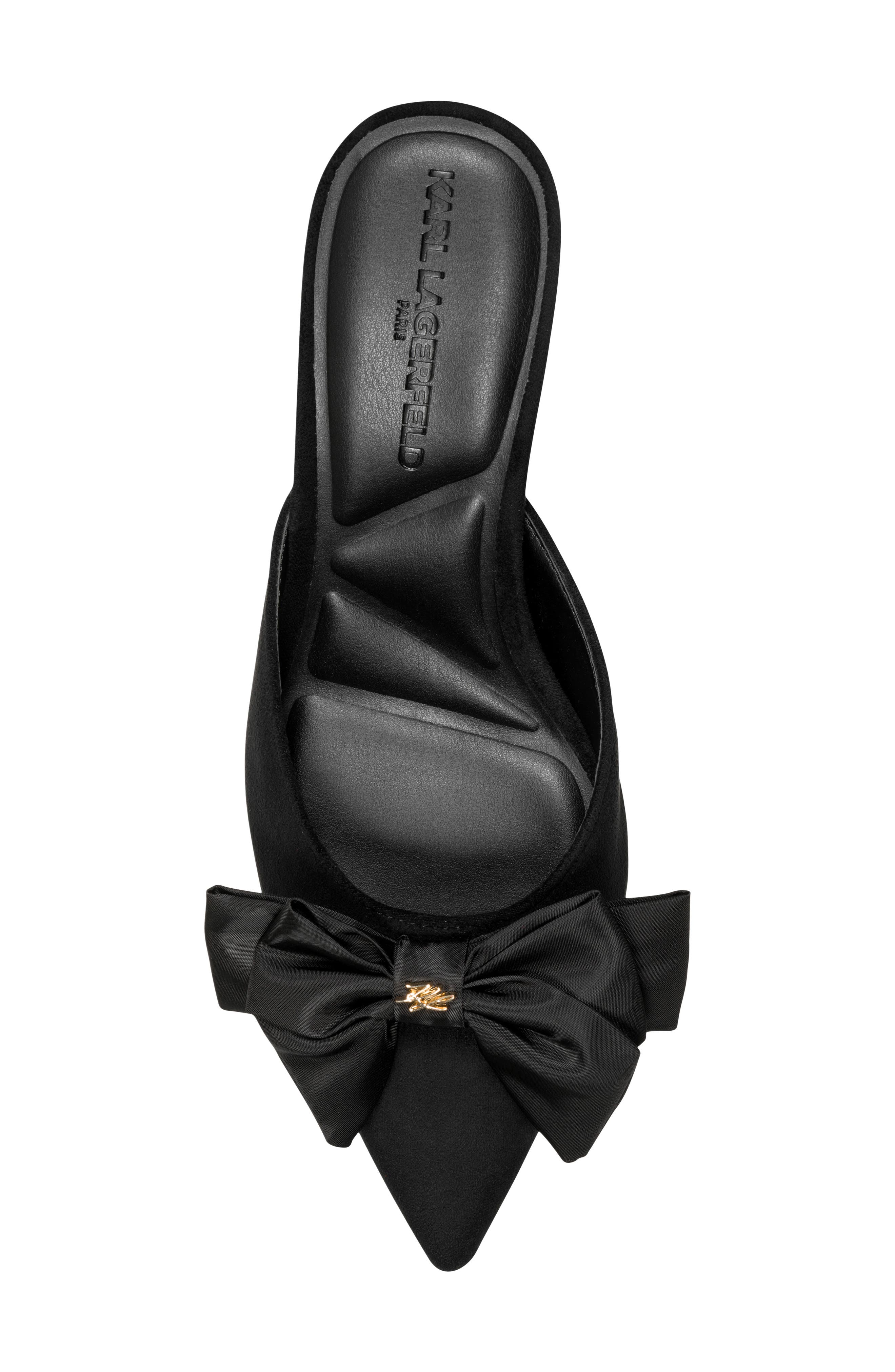 Larina Mule Pump, Alternate, color, BLACK