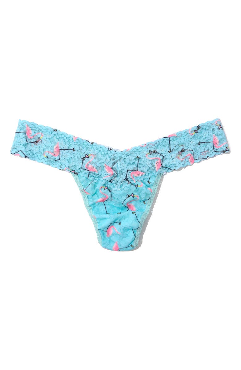Hanky Panky x SAXX Vibe Assorted 2-Pack Boxer Brief & Thong, Alternate, color, Drinko Flamingo
