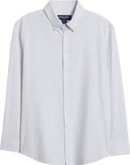 Mizzen+Main Leeward Trim Fit Micropattern Button-Up Shirt