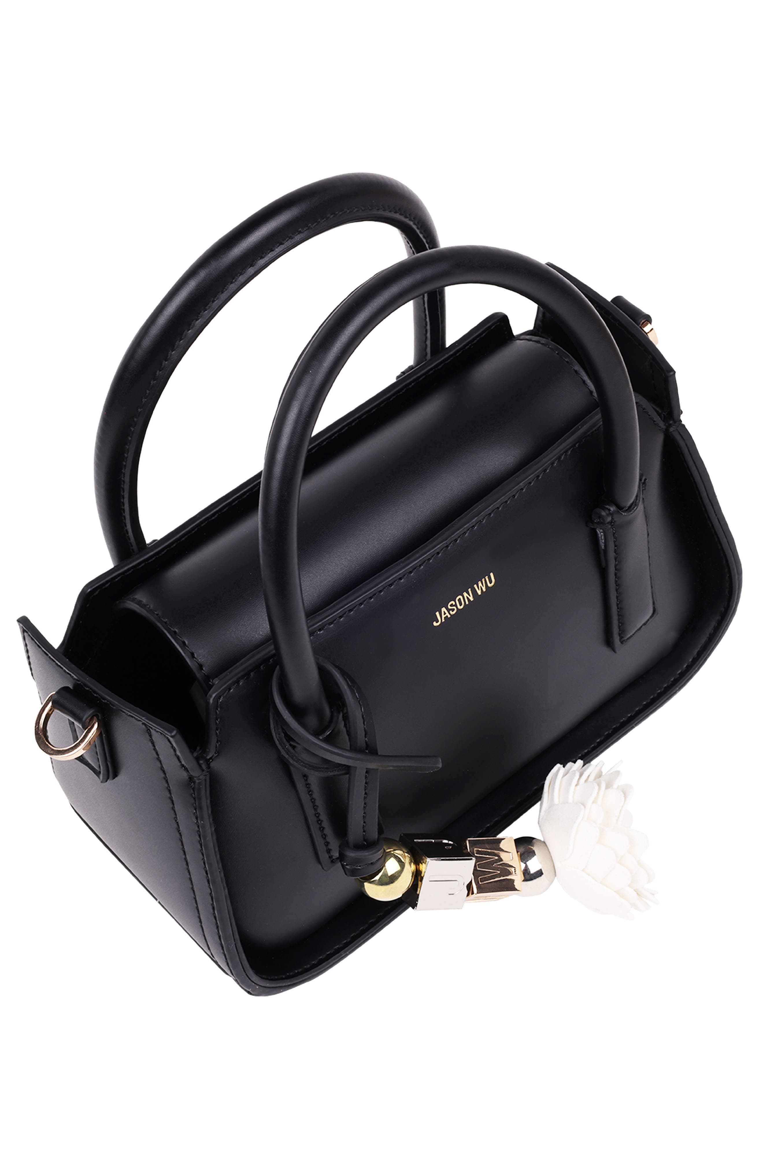 JASON WU Structured Mini Bag, Alternate, color, Black