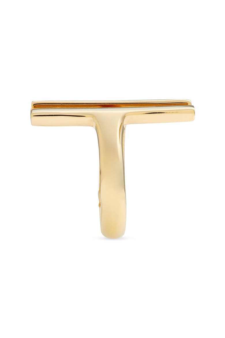 Double Bar Ring, Alternate, color, GOLD