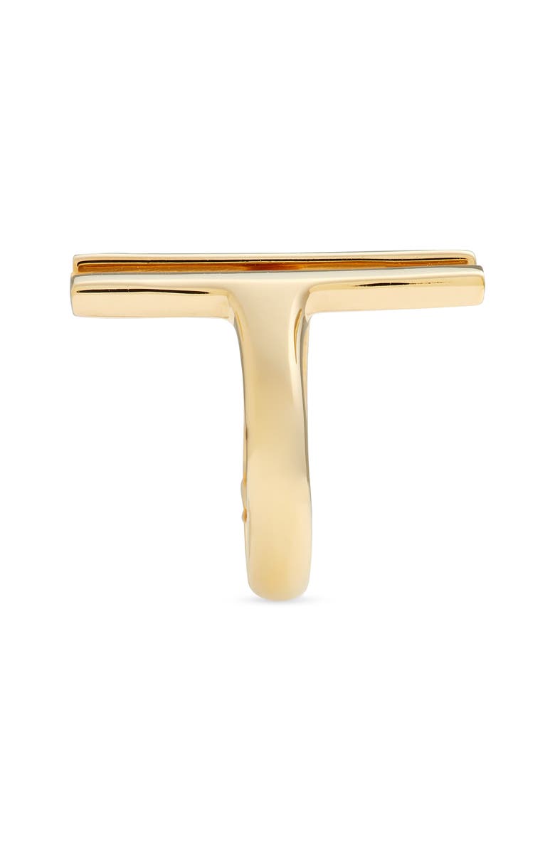SOKO Double Bar Ring, Alternate, color, Gold