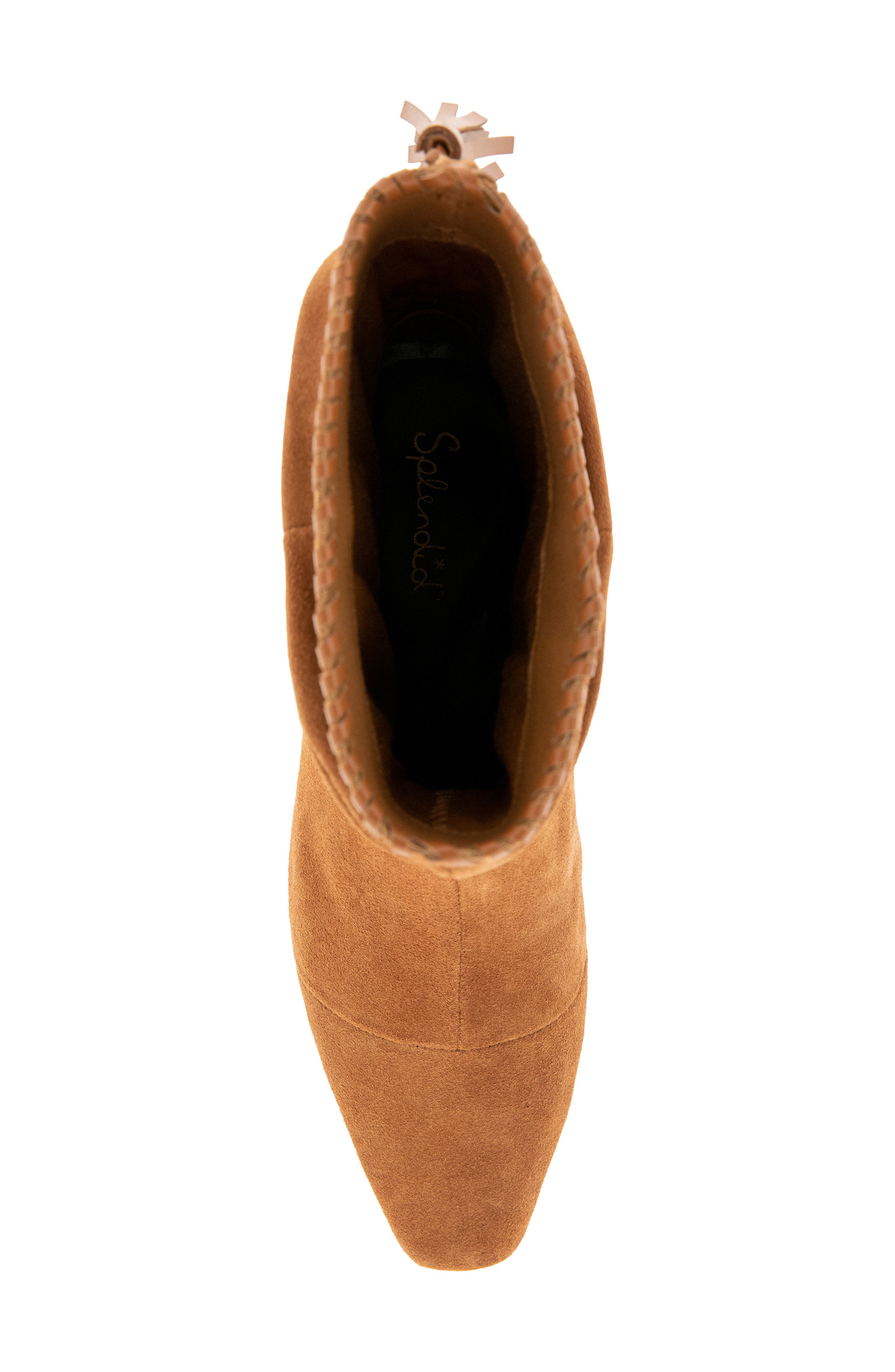 Jose Cap Toe Slouch Bootie, Alternate, color, CARAMEL
