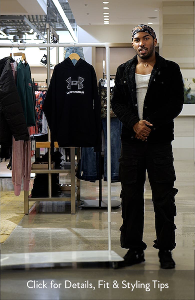 Kids' UA Rival Fleece Graphic Hoodie, sales video thumbnail