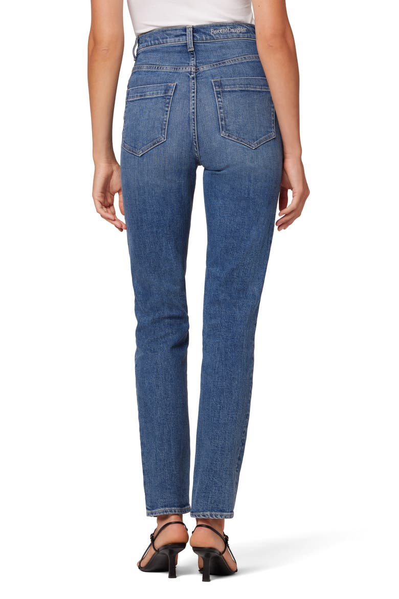 The Jordie Super High Waist Straight Leg Jeans, Alternate, color, BRITISH COLUMBIA
