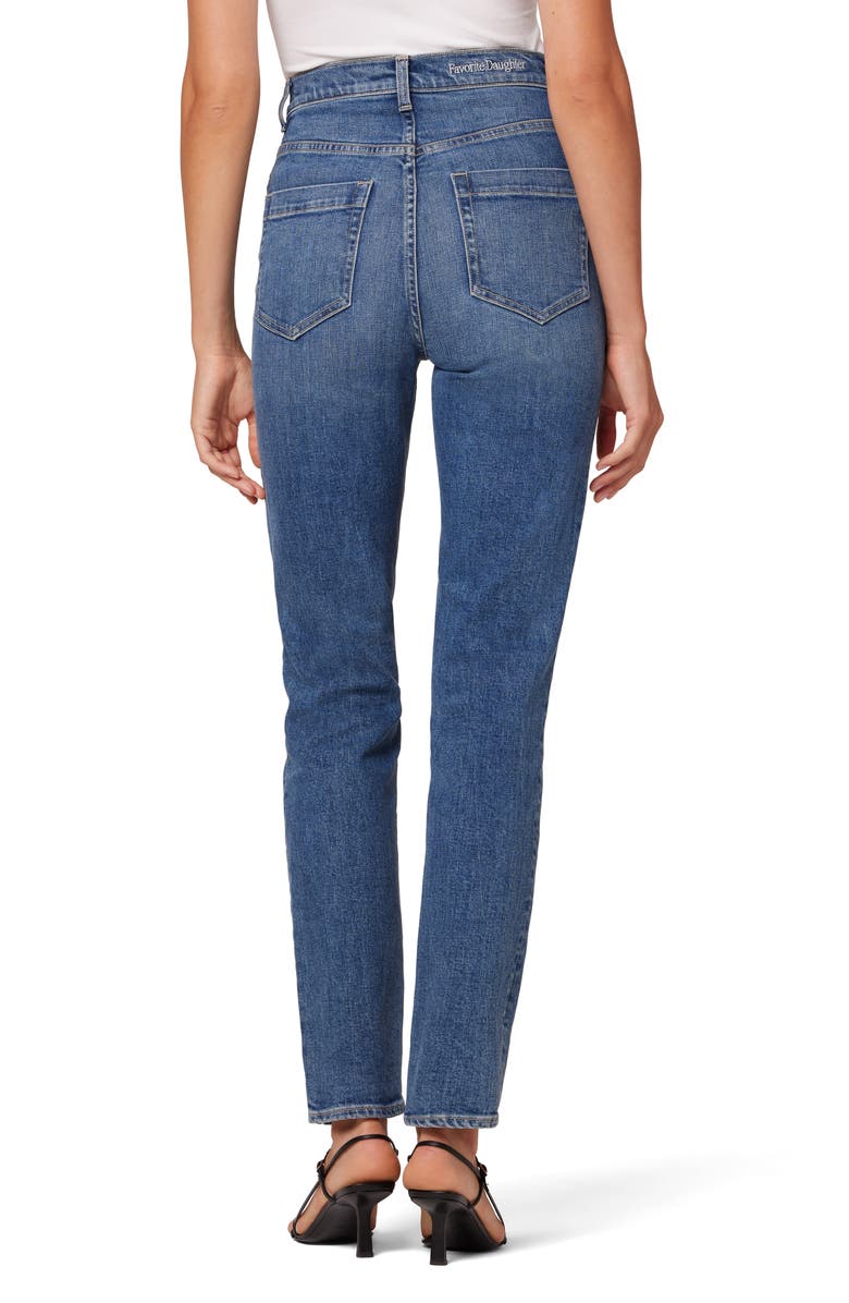 Favorite Daughter The Jordie Super High Waist Straight Leg Jeans, Alternate, color,