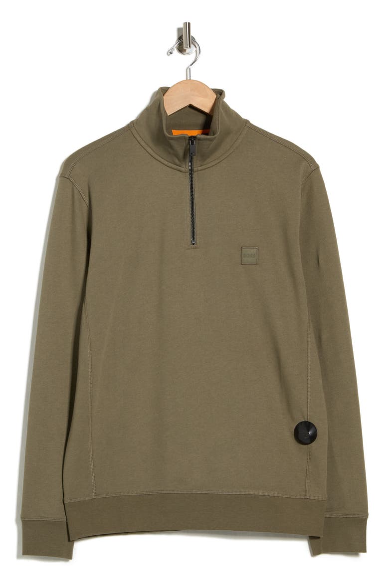 Zetrust Quarter Zip Pullover, Alternate, color, OPEN GREEN