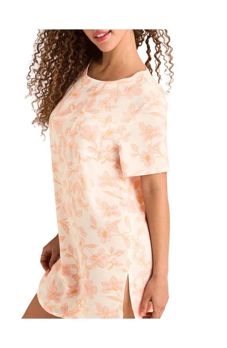 Adore Me Krysta Sleepshirt, Alternate, color, Floral Beige