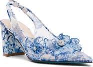 Betsey Johnson Petra Slingback Pointed Toe Pump