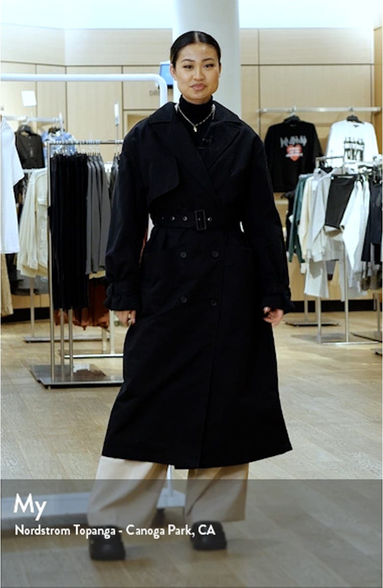 Wyatt Cotton Trench Coat, sales video thumbnail