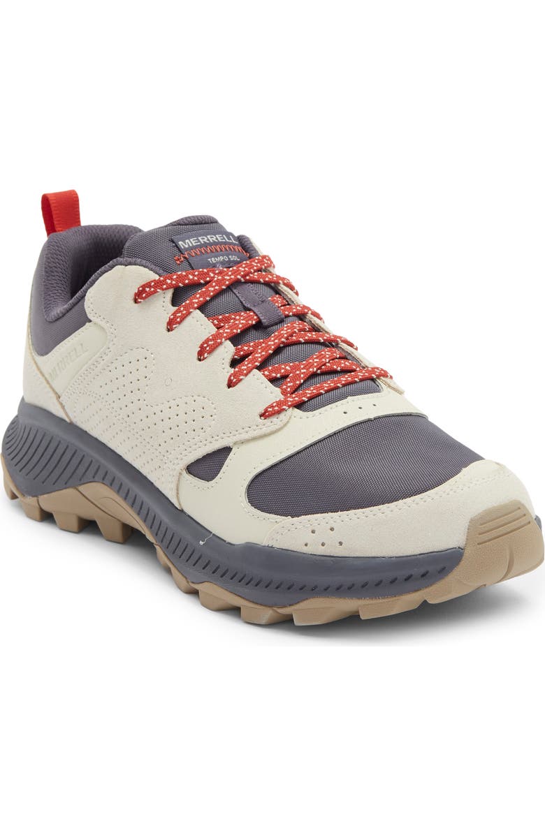 Merrell Tempo Sol Waterproof Hiking Boot, Main, color, Stucco/ Comet