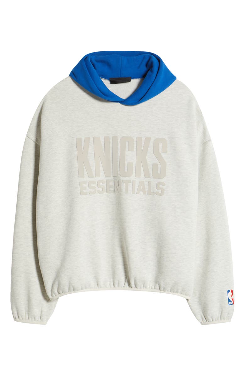 Fear of God Essentials x NBA New York Knicks Graphic Hoodie, Alternate, color, 