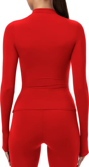Mock Neck Top