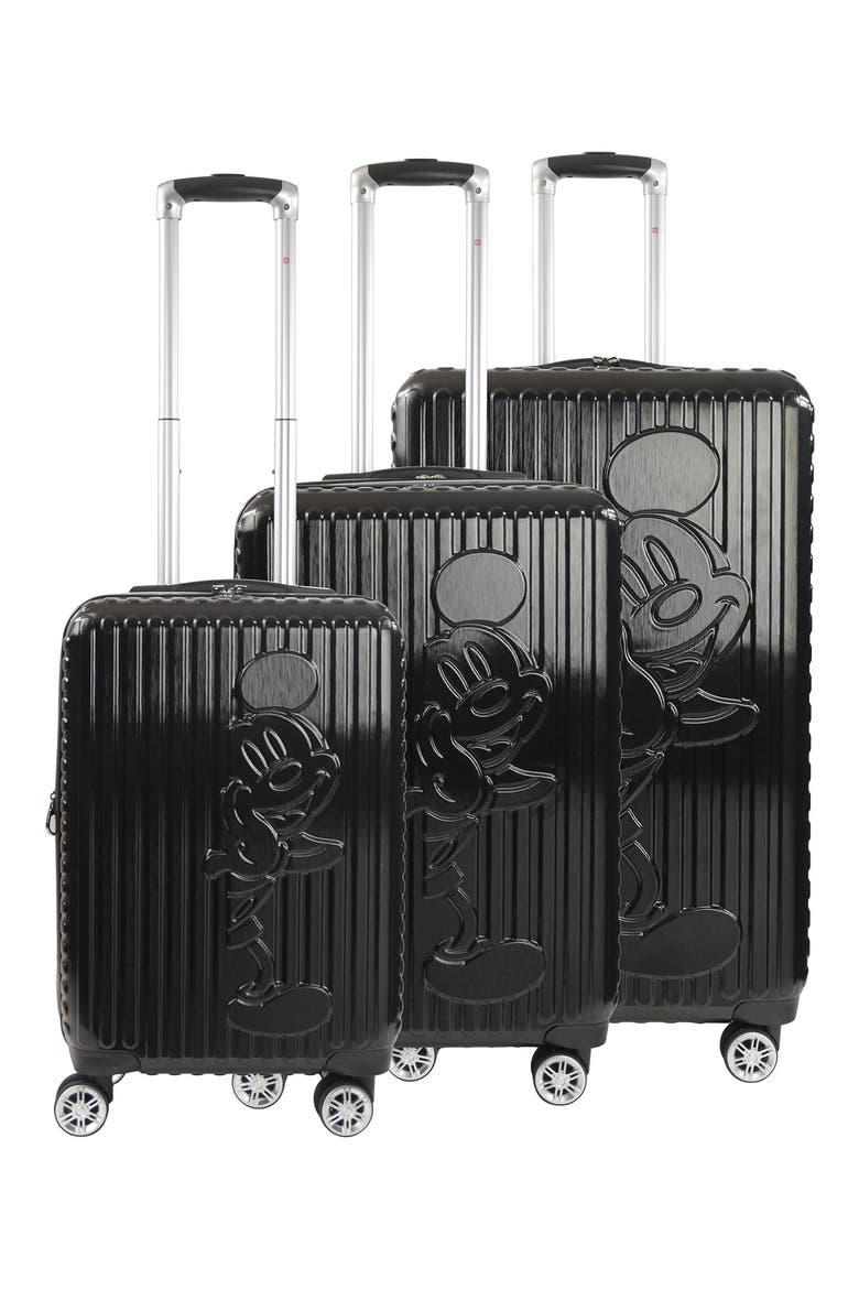 Ful Disney® Mickey Mouse Rolling Suitcase 3-Piece Set | Nordstromrack