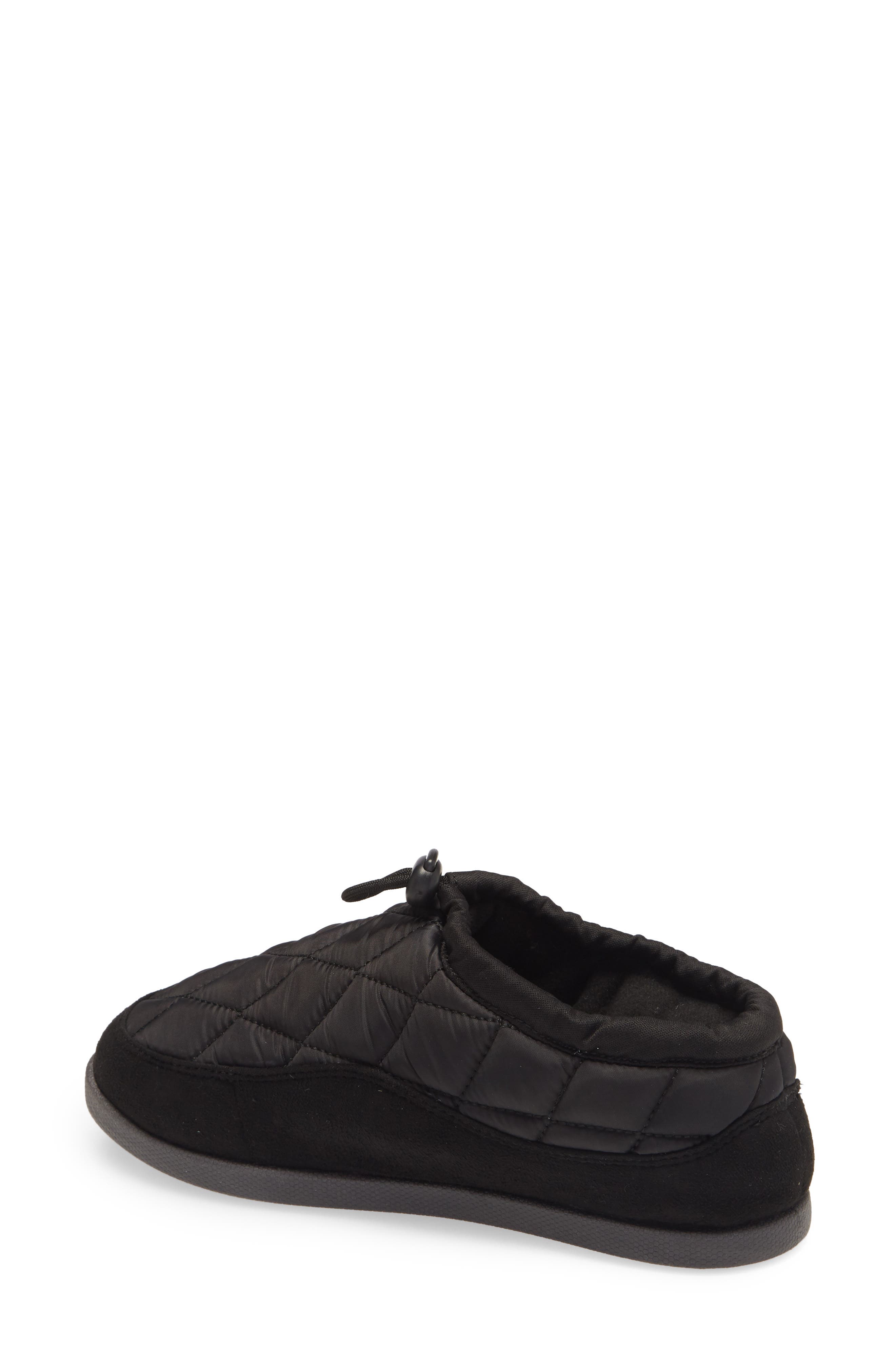 Cabin Water Resistant Slipper, Alternate, color, BLACK