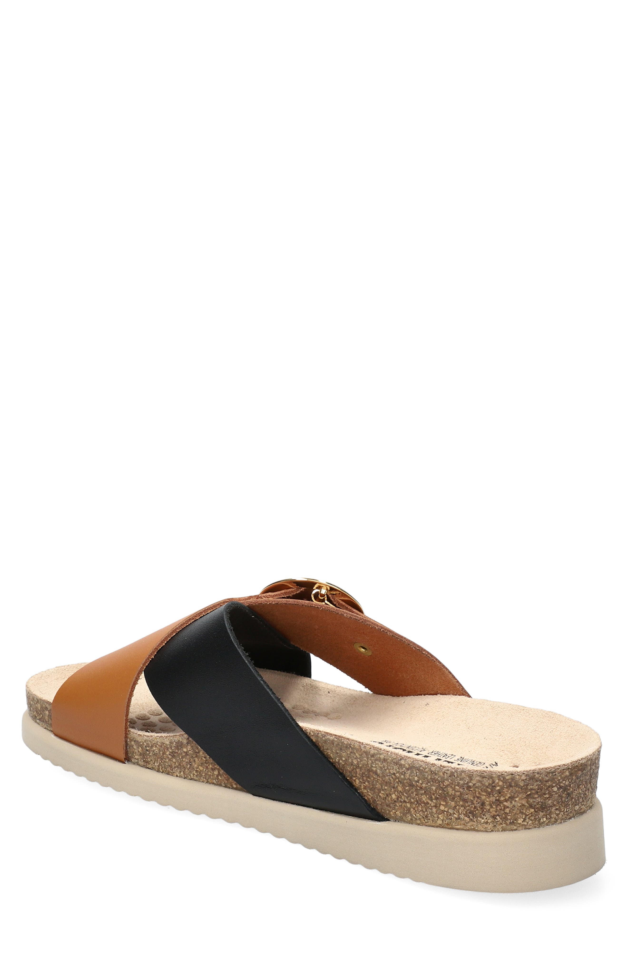 Mephisto Hirina Slide Sandal, Alternate, color, Black