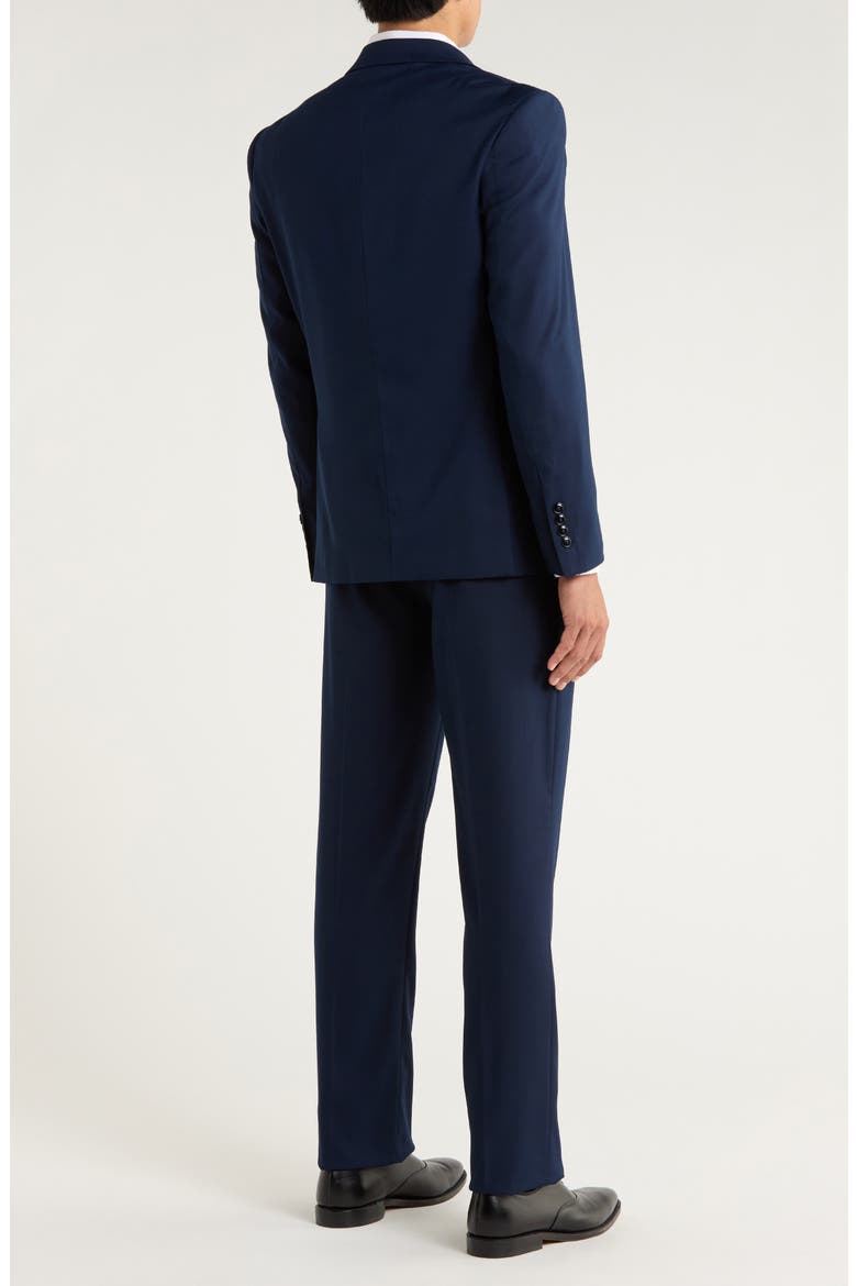 Stretch 3-Piece Suit, Alternate, color, NAVY BLUE