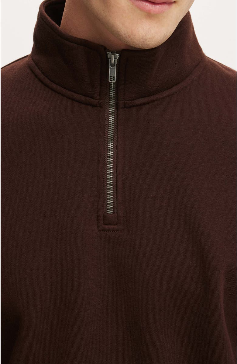Cotton On Men's 1/4 Zip Fleece, Alternate, color,