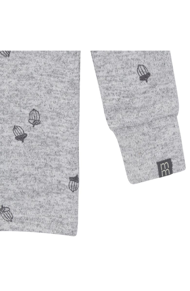 Modern Moments<sup>™</sup> by Gerber Hacci Pajama Top & Pant Set, Alternate, color, Grey Acorn