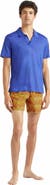 Vilebrequin Men's Solid Linen Jersey Polo Shirt