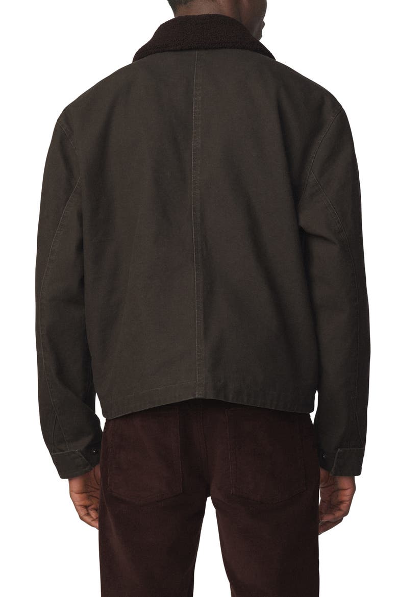 Canvas Utility Jacket, Alternate, color, TEA LEAF