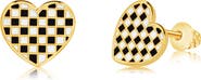 Chanteur Kids' Heart Stud Earrings