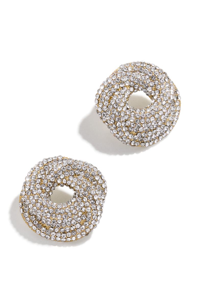 BaubleBar Susan Pavé Drop Earrings, Main, color, 