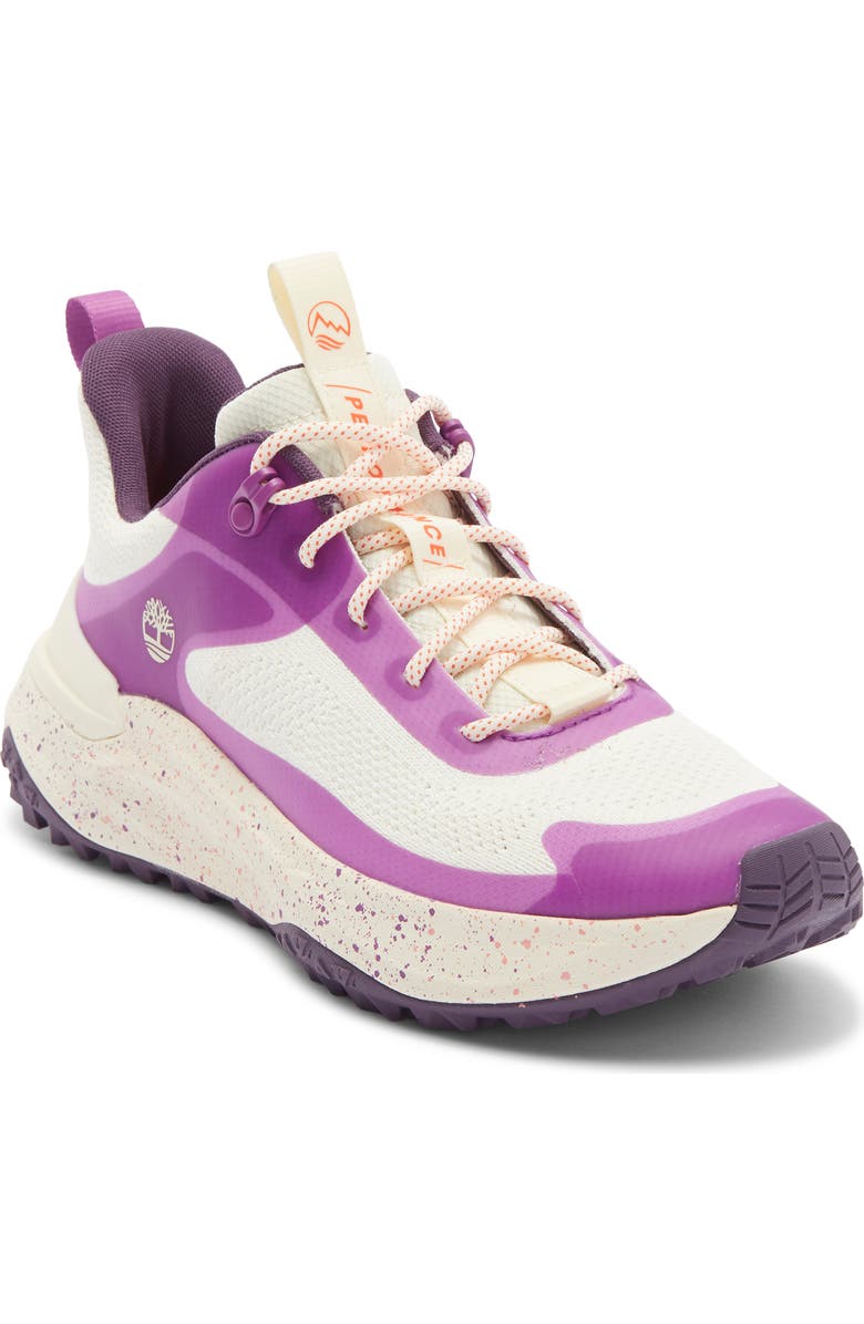 Timberland Motion Access Low Lace-Up Sneaker, Main, color, Natural With Purple