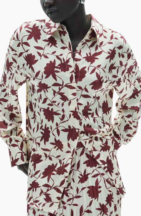 Floral Button-Up Shirt