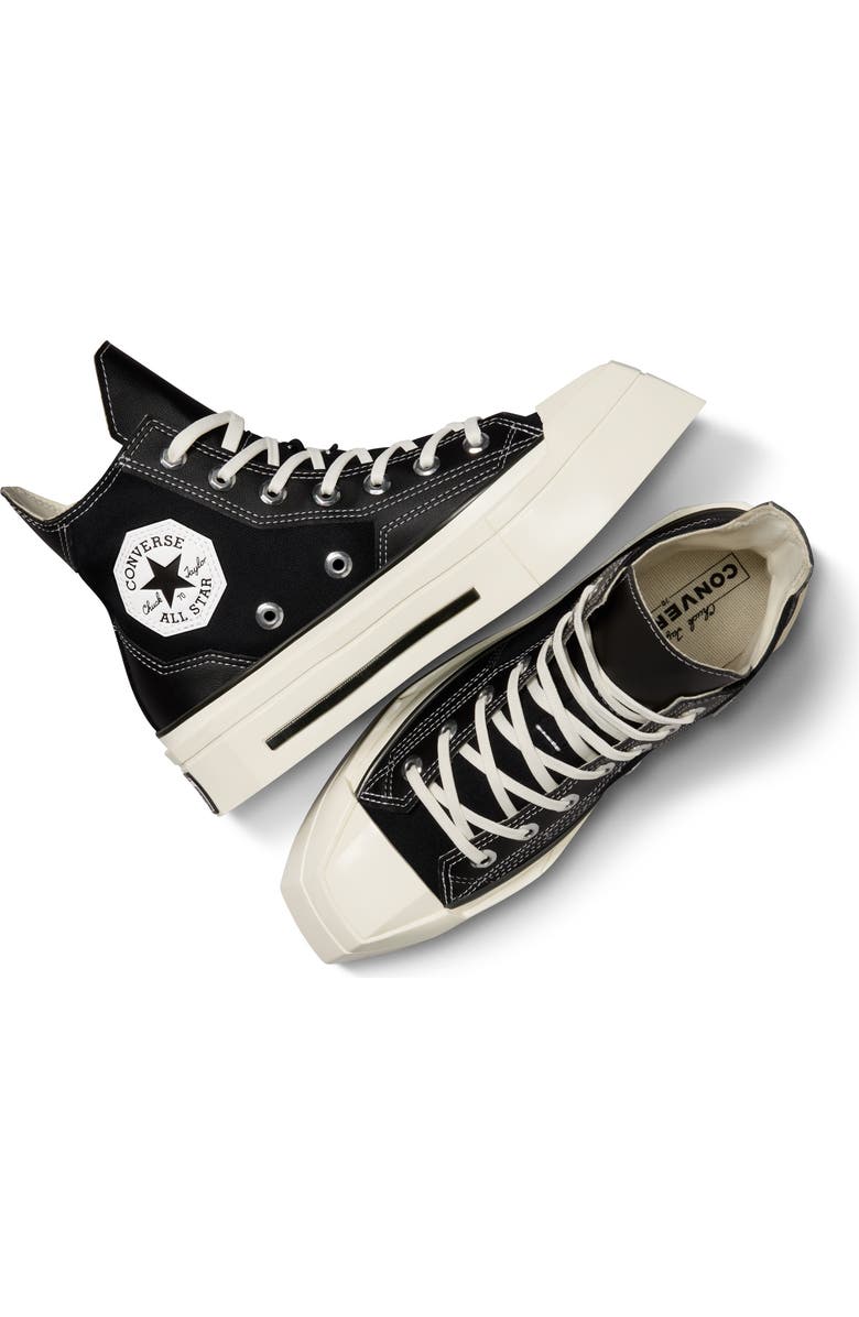 Converse Gender Inclusive Chuck 70 De Luxe Square Toe Platform High Top Sneaker, Alternate, color,