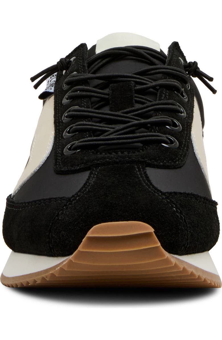 Blondo Eagle Waterproof Sneaker, Alternate, color, Black Suede