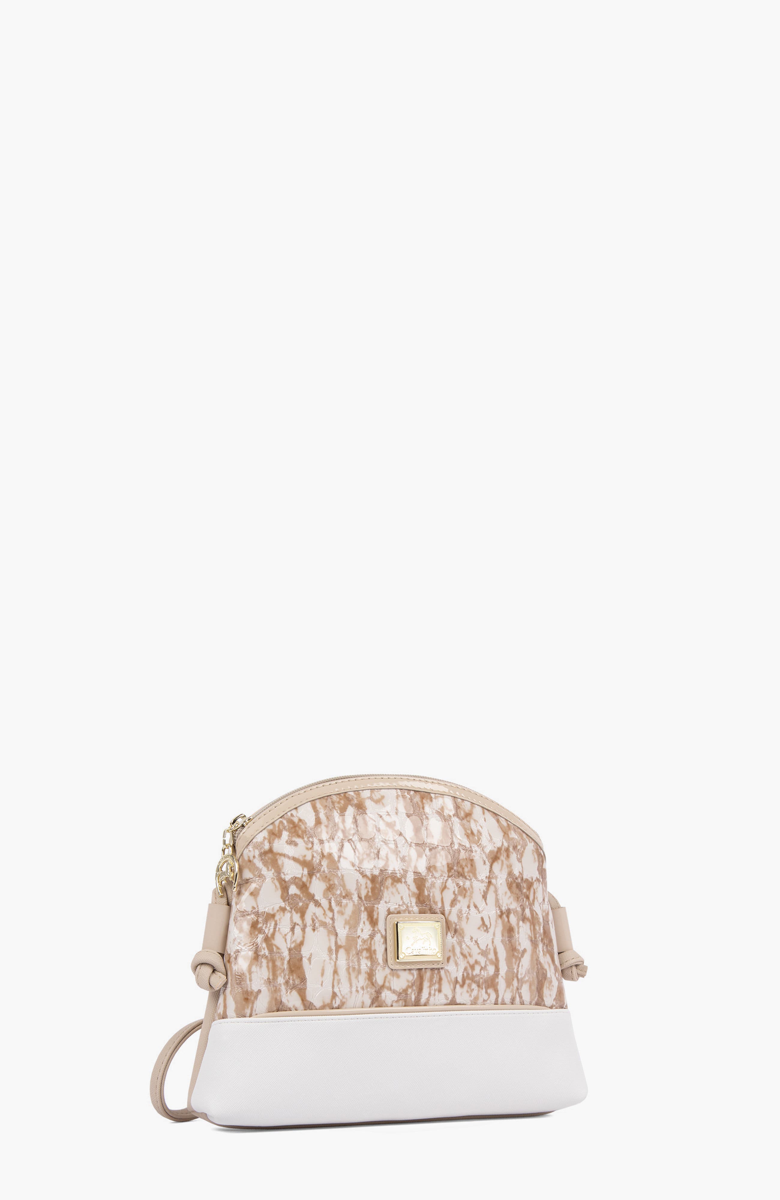 Acqua Marine 5 Small Crossbody Bag, Alternate, color, Beige / White