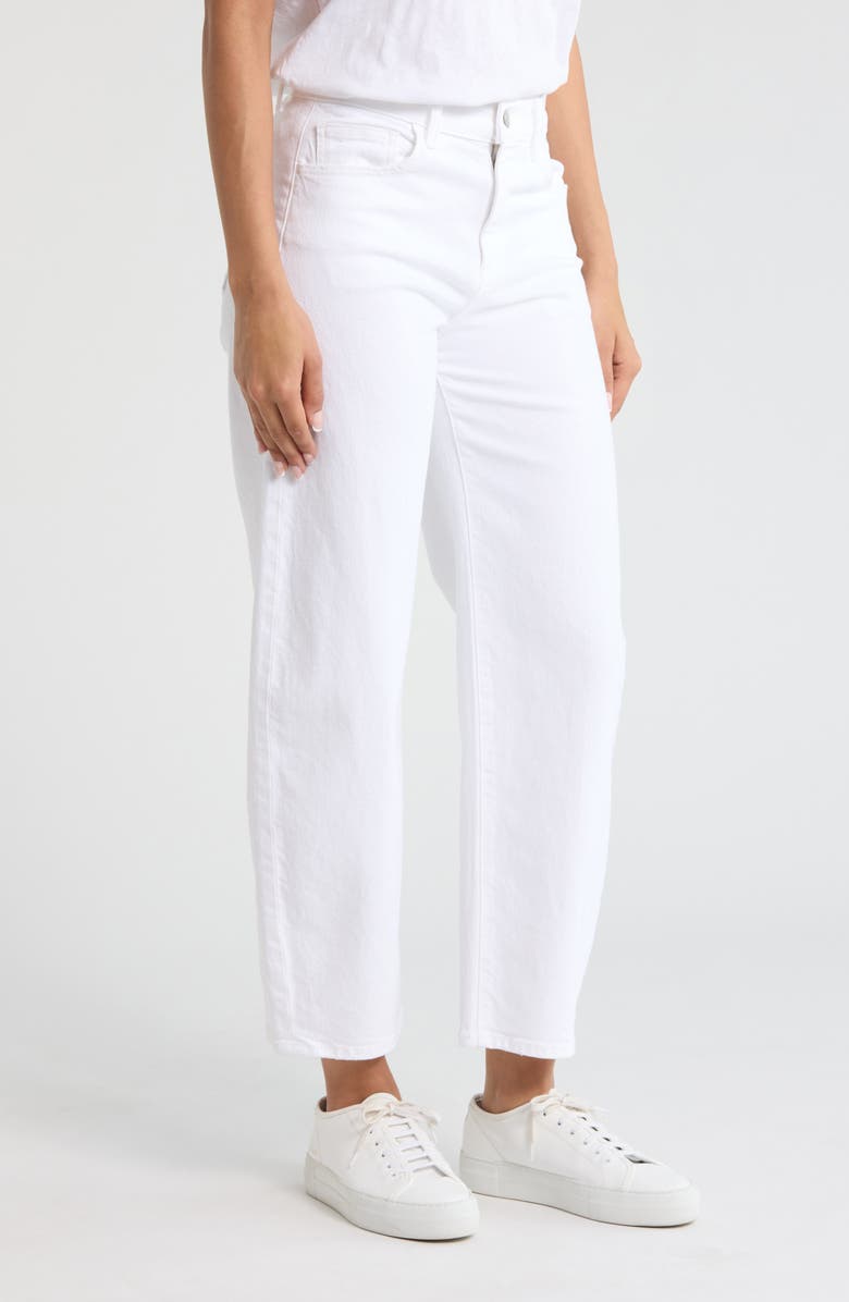 Frank & Eileen Brennan Barrel Leg Jeans, Alternate, color, White