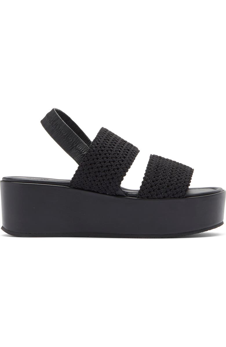 NORDSTROM RACK Cassie Platform Wedge Slingback Sandal, Alternate, color,