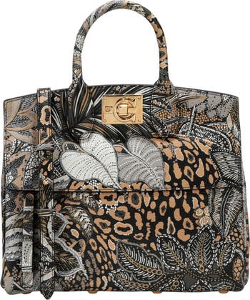 FERRAGAMO Gancini Print Leather Tote Bag | Nordstromrack