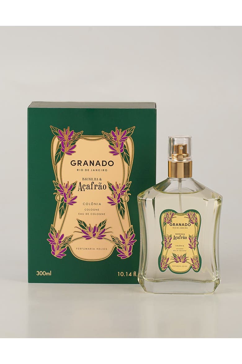 Baunilha & Açafrão Eau de Cologne, Alternate, color, Clear